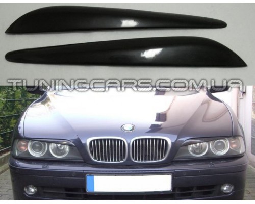 Накладки на фары (реснички) BMW E39 Bad Look (под покраску) - 4258-00