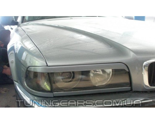 Накладки на фары (реснички) BMW E38 (под покраску) - 4257-00