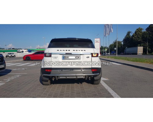Защита заднего бампера для Range Rover Evoque (2015+) RREG.15.B1-03 d60мм x 1.6 - 8888-33