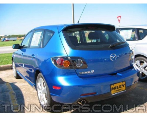 Спойлер для Mazda 3 Hatchback (под покраску) - 4099-00