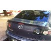 Лип Спойлер (Сабля) Mazda III Sedan (седан) (под покраску) - 3972-00
