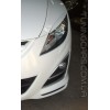 Накладки на фары (реснички) Mazda 6 (2008-2012) (под покраску) - 4274-00