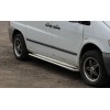 Пороги для Mercedes-Benz Vito (1996-2003) MBVT.96.S2-01 d60мм x 1.6 - 1184-33