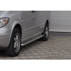 Пороги для Mercedes-Benz Vito (2004-2009) MBVT.04.S2-01S d60мм x 1.6 - 5931-33