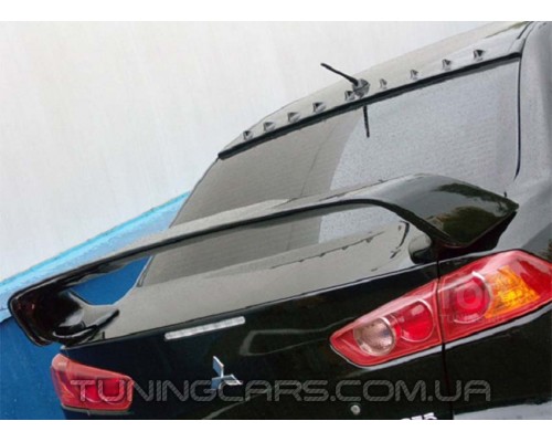 Спойлер на крышу Mitsubishi Lancer X (ABS) (под покраску) - 4076-00
