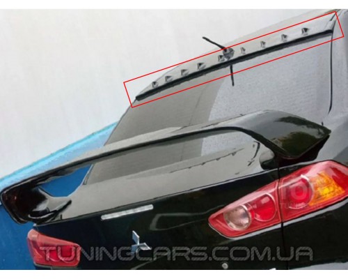 Спойлер на дах Mitsubishi Lancer X (Evo.Style) (під фарбування) - 4082-00