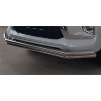 Защита переднего бампера для Mitsubishi Pajero Sport (2020+) MHPJ.20.F3-60 d60мм x 1.6