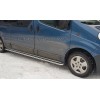 Пороги майданчик для Opel Vivaro (2001-2014) NSPM.01.S2-01L довга база d60мм x 1.6 - 8251-33