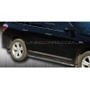 Пороги майданчик для Toyota Highlander XU40 (2010-2013) TYXU.10.S2-01 d60мм x 1.6 - 8618-33