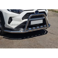 Защита переднего бампера для Toyota RAV4 (2018+) TYRV.18.F3-27 d60мм x 1.6