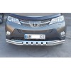 Защита переднего бампера для Toyota RAV4 (2013-2015) TYRV.13.F3-31 d60мм x 1.6 - 21752-33