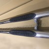 Пороги трубы с накладками для Chevrolet Niva (2010+) Bertone CVNV.10.S1-02 d70мм x 1.6 - 73641-33