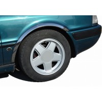 Накладки на арки (4 шт., нерж) для Audi 80/90 1987-1996