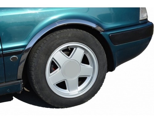Накладки на арки (4 шт., нерж) для Audi 80/90 1987-1996