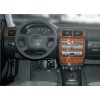 Накладки на панель (2000-2003) Алюміній для Audi A3 1996-2003