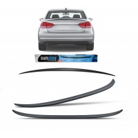 Спойлер LIP (Sunplex, чорний) для Audi A3 2012-2020