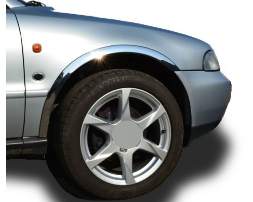Накладки на арки (4 шт, нерж) для Audi A4 B5 1994-2001