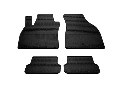 Гумові килимки Stingray (4 шт, гума) для Audi A4 B6 2000-2004 - 47766-11