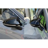 Накладки на зеркала BMW-Style (2 шт) для Ауди A4 B9 2016-2022 гг