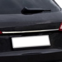 Планка над номером (sedan, нерж.) для Audi A4 B9 2015+