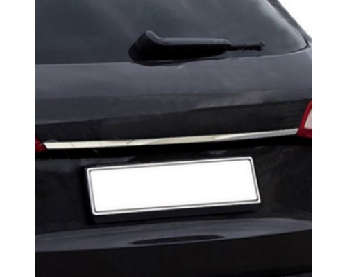 Планка над номером (sedan, нерж.) для Audi A4 B9 2015+ - 47839-11