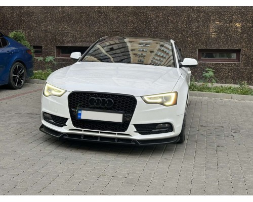 Передняя лип накладка 2011-2015 (под покраску) для Audi A4 B9 2015-2022 гг.