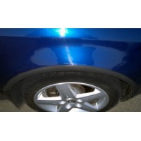 Накладки на арки (4 шт, чорні) для Audi A6 C5 2001-2004