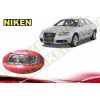 Накладки на фары (2 шт) для Audi A6 C6 2004-2011 - 47640-11