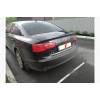 Кромка багажника (нерж.) OmsaLine - Итальянская нержавейка для Ауди A6 C7 2011-2017 гг