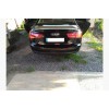Кромка багажника (нерж.) OmsaLine - Итальянская нержавейка для Ауди A6 C7 2011-2017 гг