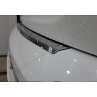 Накладка на задний бампер OmsaLine (нерж.) для Audi Q7 2005-2015