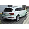 Бічні труби (2 шт., нерж.) d60 без пластикових вставок для Audi Q7 2005-2015