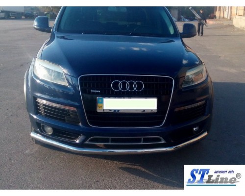 Передній захист ST008 (нерж.) d51 для Audi Q7 2005-2015