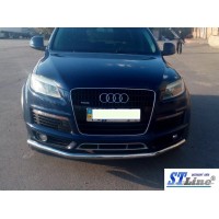 Передній захист ST008 (нерж.) d70 для Audi Q7 2005-2015