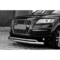 Передній захист ST017 (нерж.) для Audi Q7 2005-2015