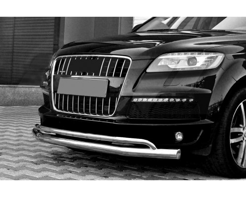 Передній захист ST017 (нерж.) для Audi Q7 2005-2015