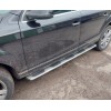 Бічні пороги OEM (2 шт., Алюміній) для Audi Q7 2005-2015 - 65575-11