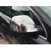 Накладки на зеркала (2 шт) OmsaLine, нержавейка для Audi Q7 2005-2015 - 47695-11
