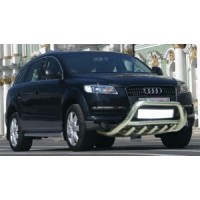 Передня дуга WT003 (нерж.) d60 для Audi Q7 2005-2015