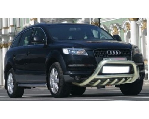 Передня дуга WT003 (нерж.) d60 для Audi Q7 2005-2015