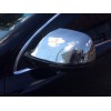 Накладки на зеркала (2 шт) Carmos, нержавейка для Audi Q7 2005-2015 - 47696-11