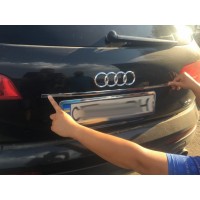 Хром планка над номером (нерж) для Audi Q7 2005-2015