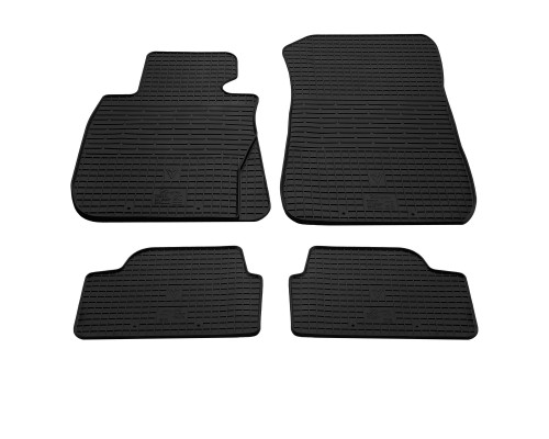 Гумові килимки (4 шт, Stingray Premium) для BMW 1 серія E81/82/87/88 2004-2011 - 78203-11