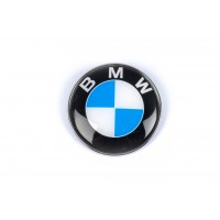 Емблема БМВ, Туреччина d74 мм, штирі для BMW 1 серія E81/82/87/88 2004-2011