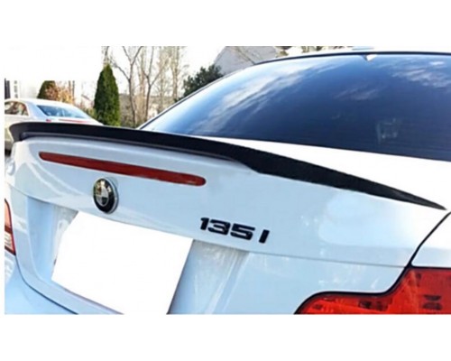 Спойлер LIP (1234 Upgrade, черный) для BMW 1 серия E81/82/87/88 2004-2011