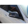 Накладки на дзеркала (2 шт, натуральний карбон) для BMW 1 серія F20/21 2011+ - 47661-11