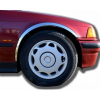 Накладки на арки (4 шт., нерж) для BMW 3 серія E-36 1990-2000
