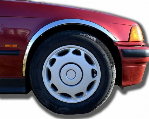 Накладки на арки (4 шт., нерж) для BMW 3 серія E-36 1990-2000