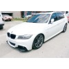 Передняя Flap накладка DPT (для E-90 LCI M Technic, черный глянец, 2 шт) для BMW 3 серия E-90/91/92/93 2005-2011 гг