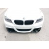 Передняя Flap накладка DPT (для E-90 LCI M Technic, черный глянец, 2 шт) для BMW 3 серия E-90/91/92/93 2005-2011 гг
